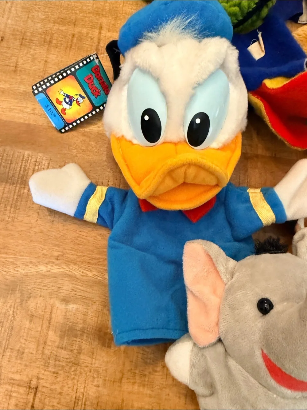 huge bundle of over 25 hand puppets vintage Disney crochet and so much more